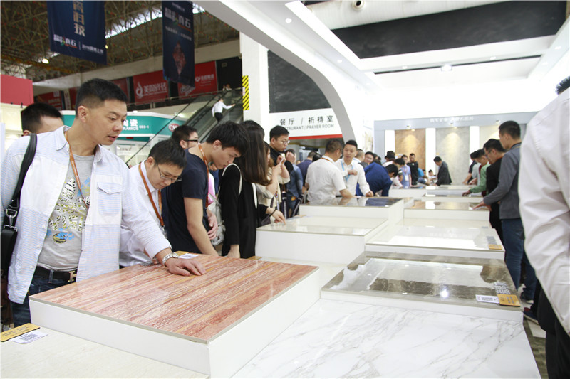 大理石瓷磚廣受關(guān)注，陶博會(huì)完美收官
(圖1)
